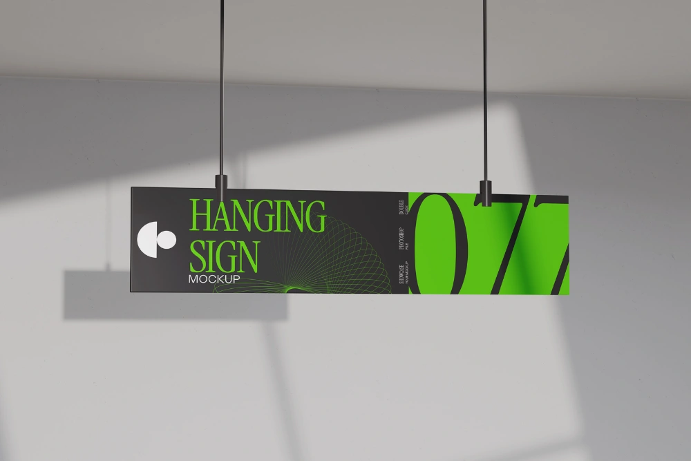 Why Hospitality Spaces Rely on Clear Hanging Signage